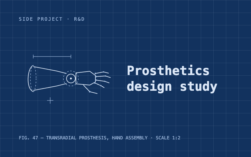 Prosthetics design study