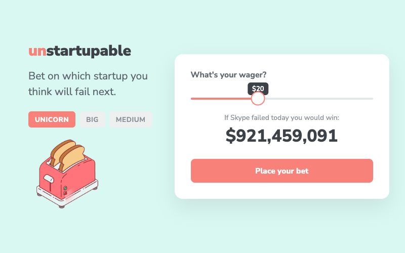 Unstartupable branding